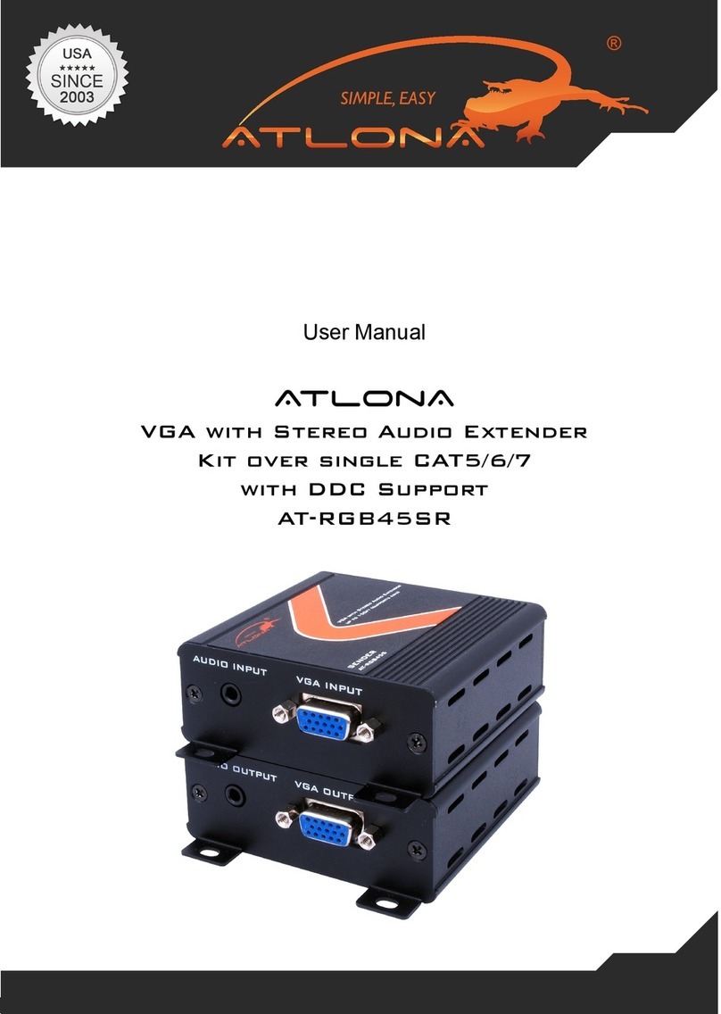 Atlona AT-RGB45SR user manual