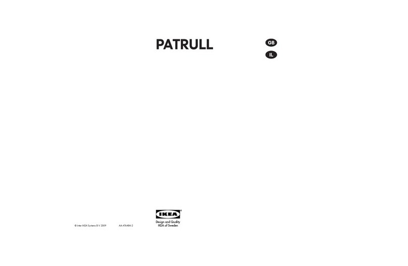 IKEA PATRULL manual