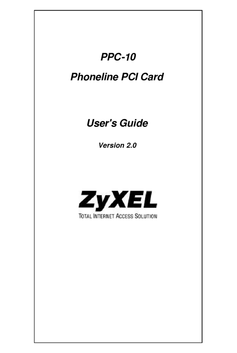 ZyXEL Communications PPC 10 user guide