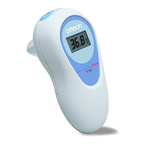 Omron MC-510 Gentle Temp User manual Omron MC-510 Gentle Temp User manual