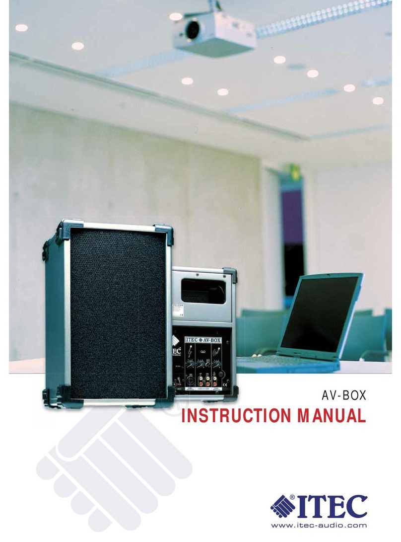 Itec AV-BOX instruction manual