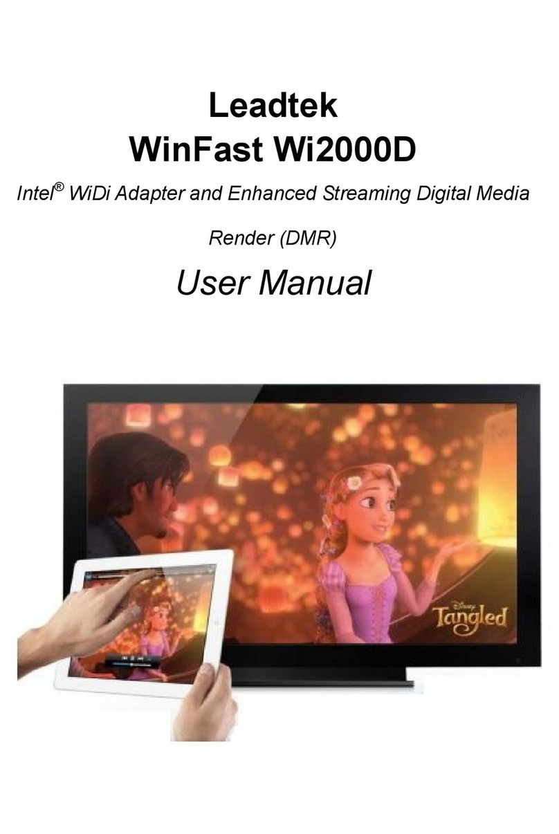 Leadtek WinFast Wi2000D User manual