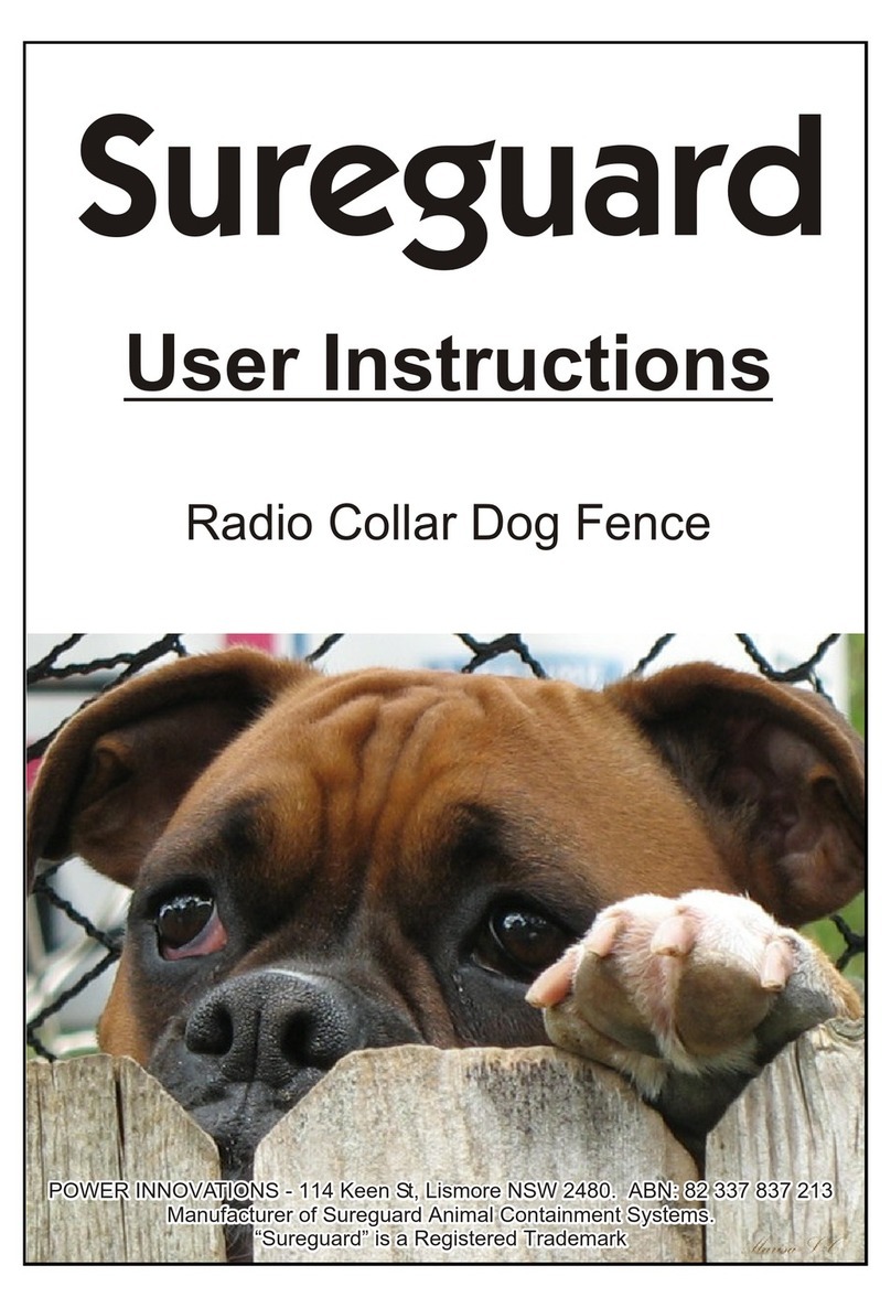 Sureguard 600 User manual