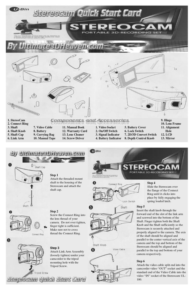 Ultimate3DHeaven StereoCam quick start guide
