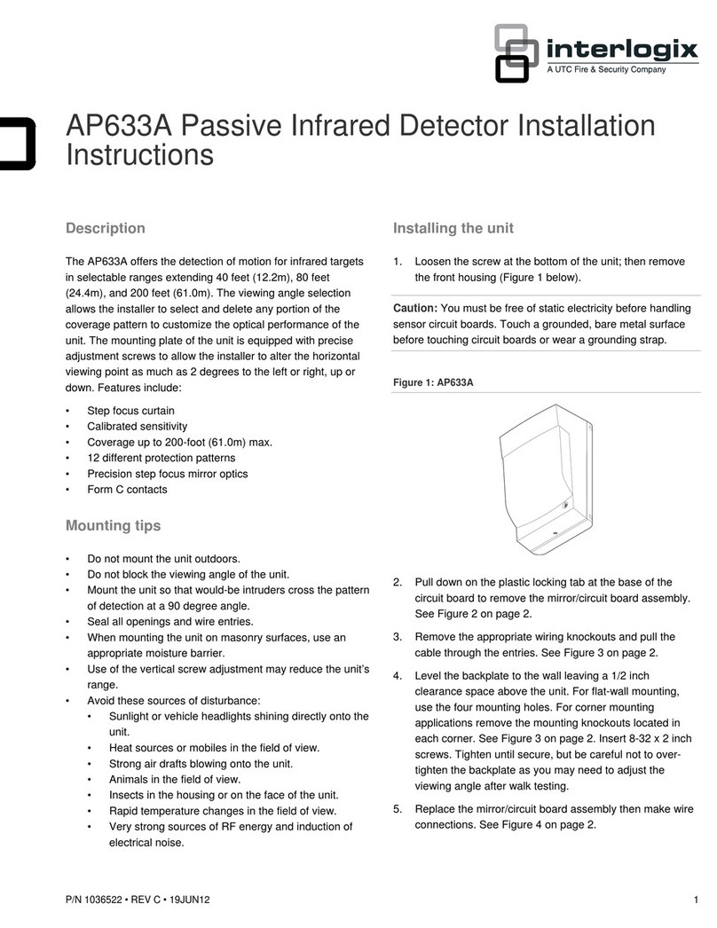 Interlogix AP633A User manual