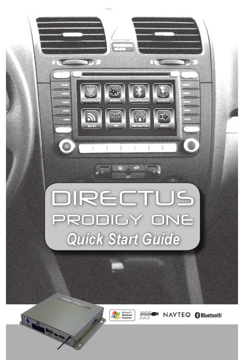 Directus Prodigy ONE quick start guide