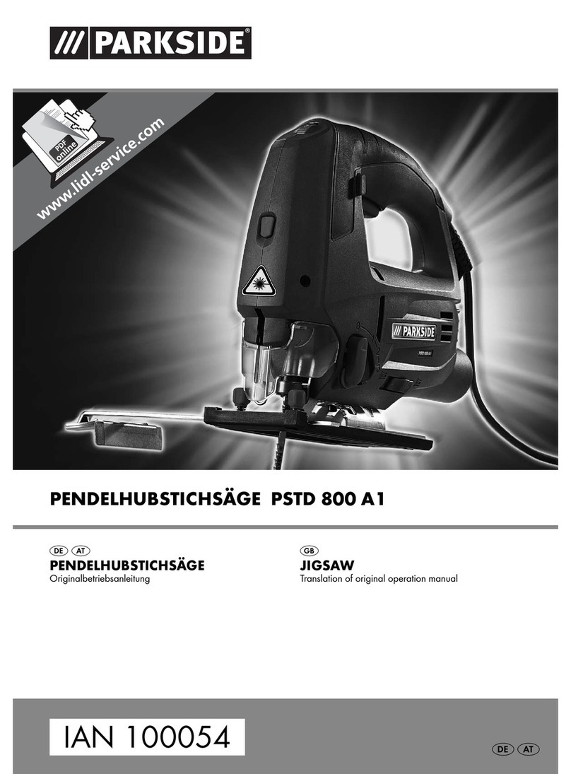 Parkside PSTD 800 A1 User manual