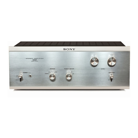Sony TA-3200F Service manual
