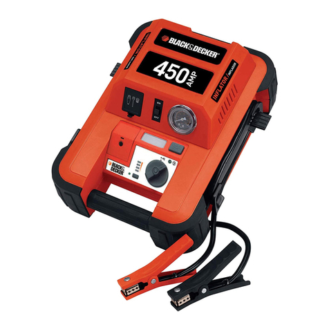 Black & Decker Jump starter User manual
