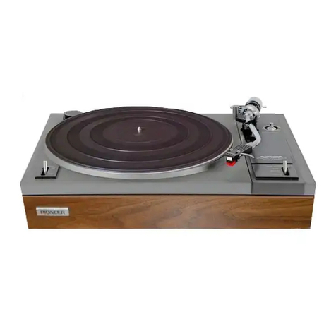 Pioneer PL-112D Service manual