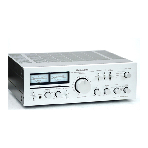 Kenwood KA-801 User manual