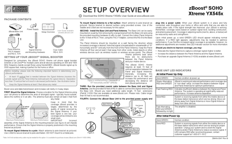 zBoost SOHO Xtreme YX545x User guide