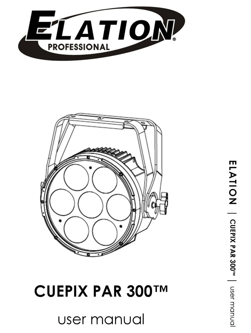 Elation CUEPIX PAR 300 User manual