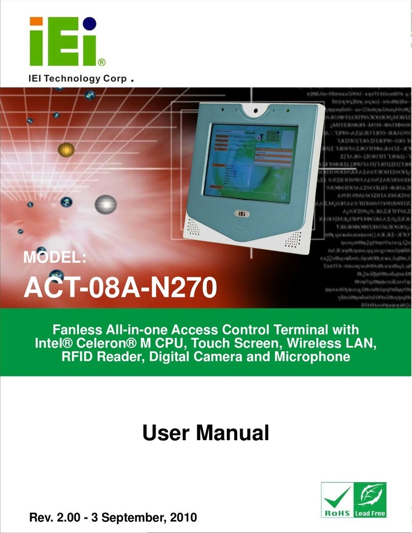 IEI Technology ACT-08A-N270 user manual