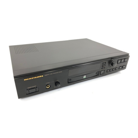 Marantz CDR-630 User manual