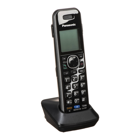 Panasonic KX-TGA950 installation manual