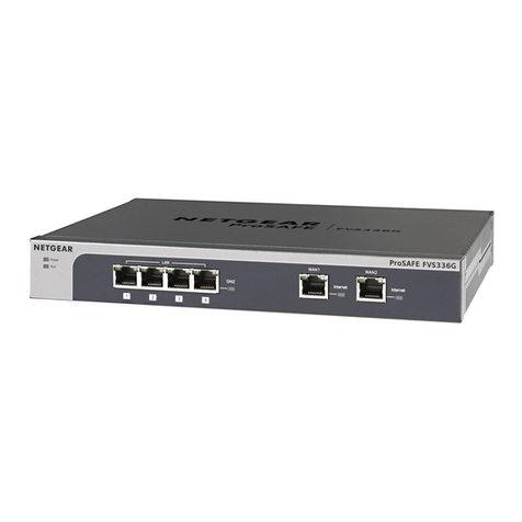 NETGEAR ProSAFE FVS336G v3 User manual