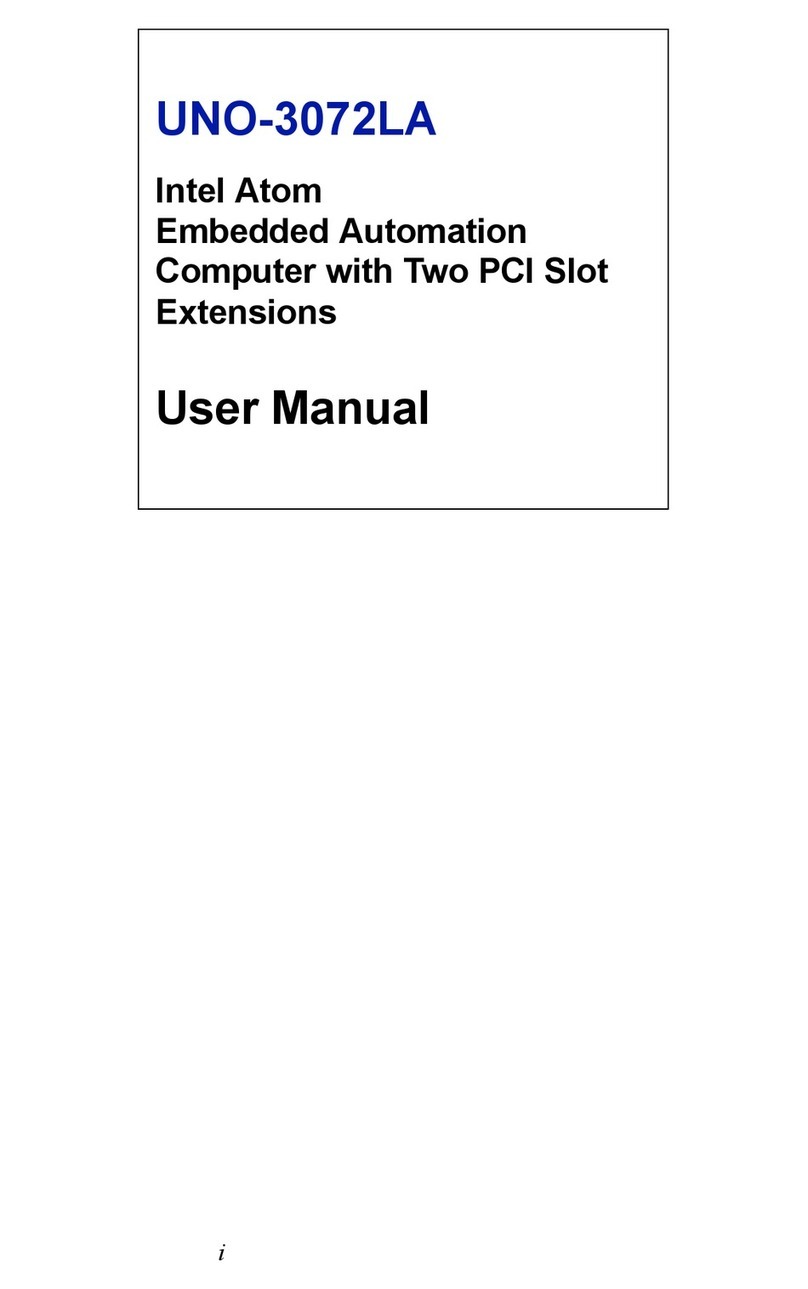Advantech UNO-3072LA User manual