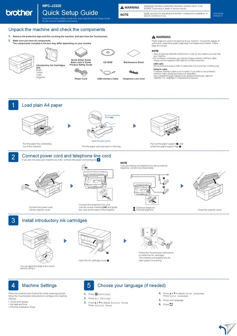 Brother MFC-J2320 User manual Brother MFC-J2320 User manual