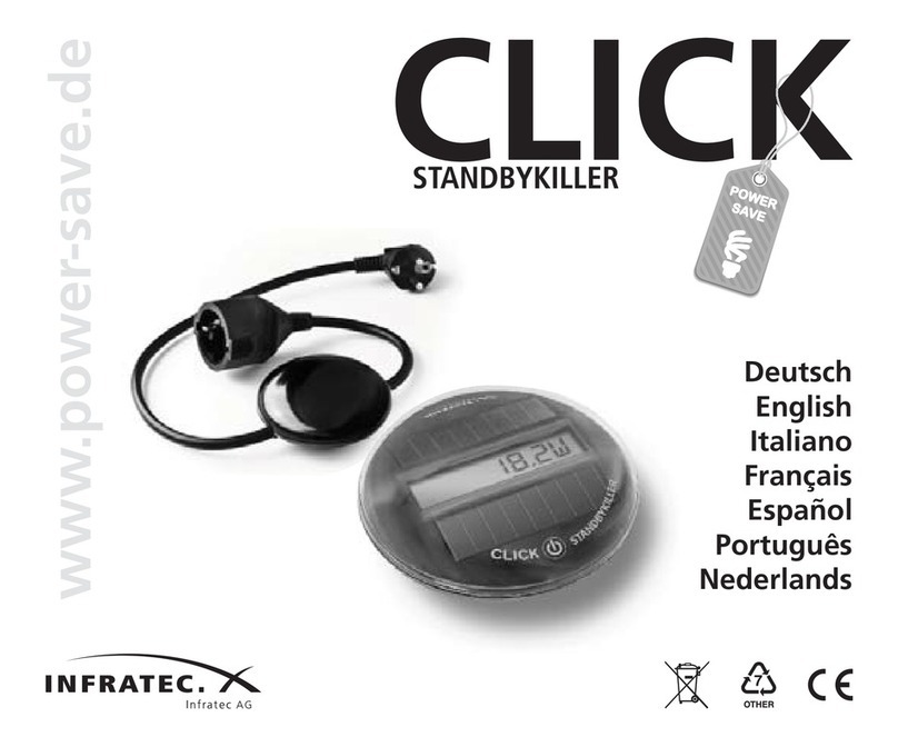 InfraTec Click Standbykiller operating instructions