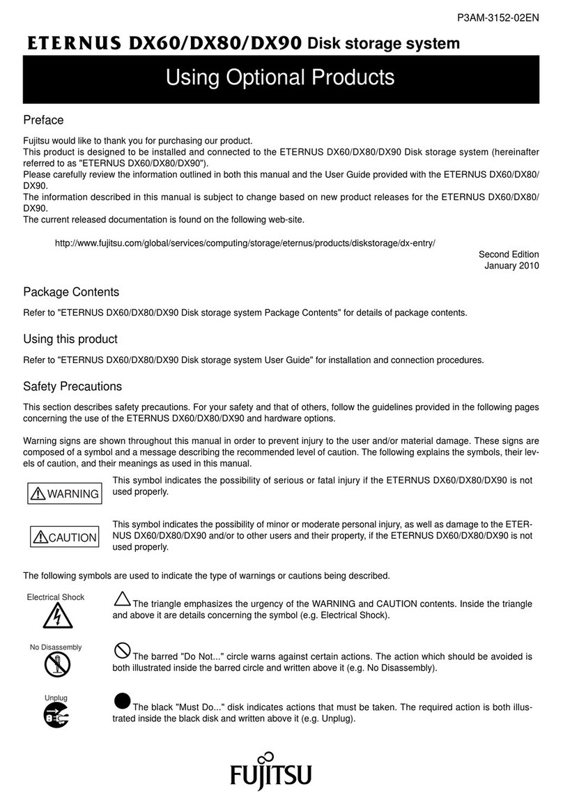 Fujitsu ETERNUS DX60 Guide