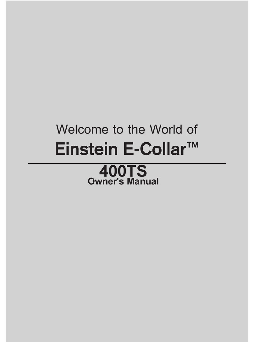 Einstein E-collar 400TS User manual