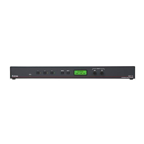 Extron electronics SME 100 User manual
