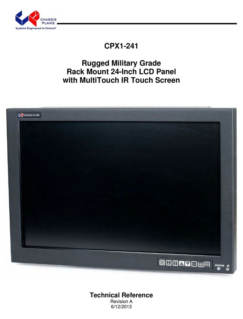 Chassis Plans CPX1-241 Use and care manual