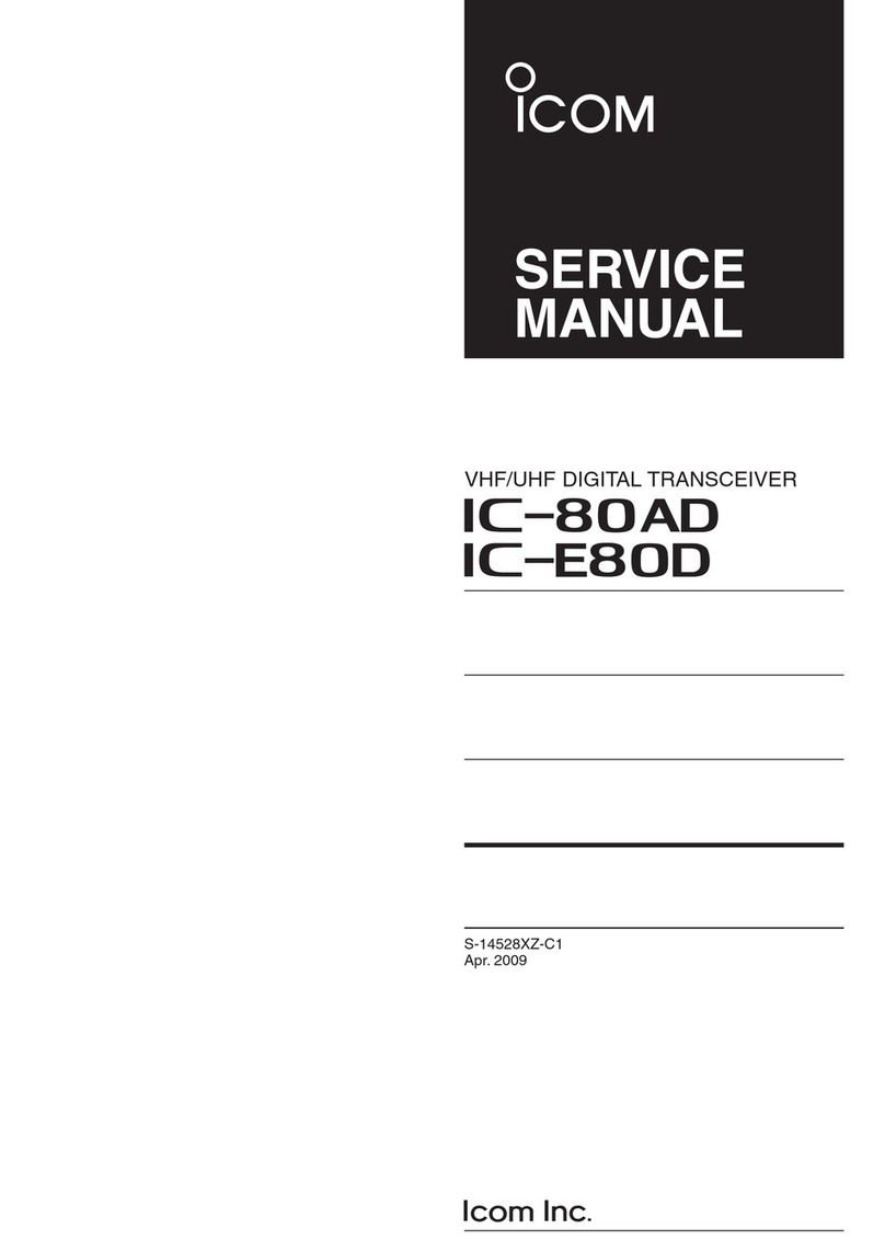 Icom IC-80AD User manual