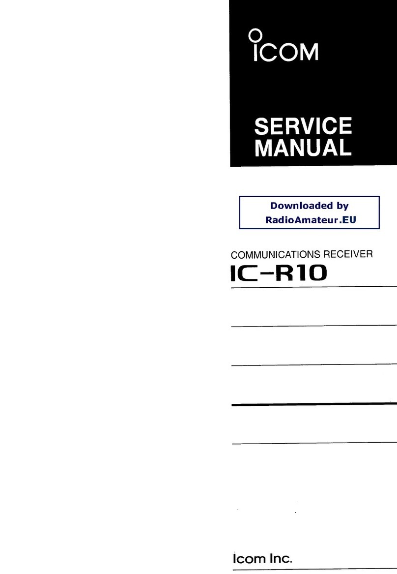 Icom IC-R10 Service manual
