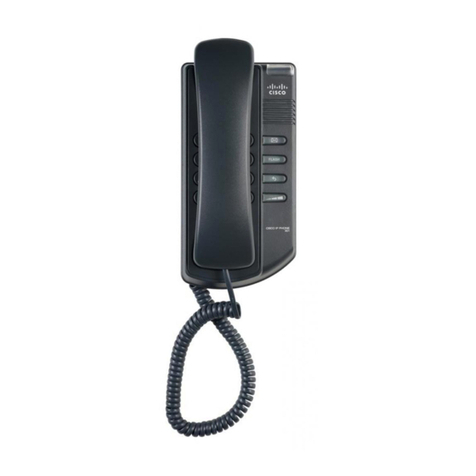 Cisco SPA 509G Instruction Manual