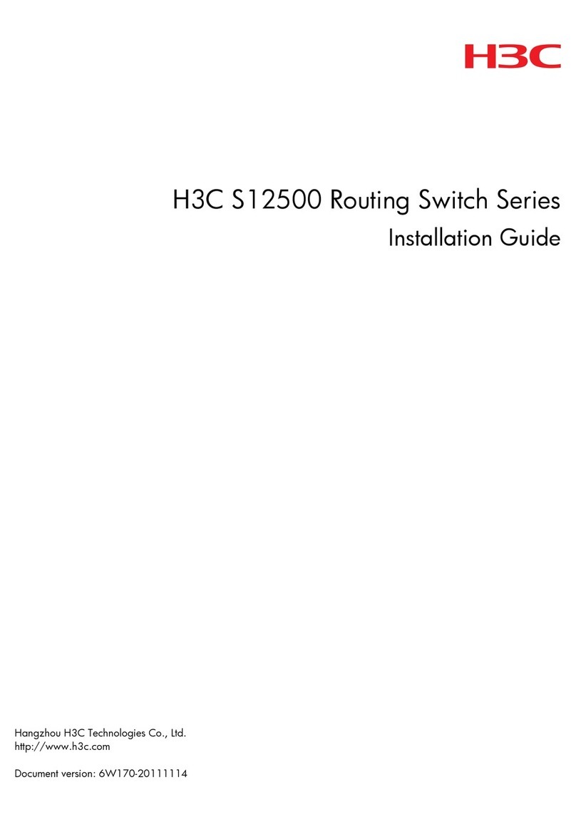H3C S12508-AC User manual