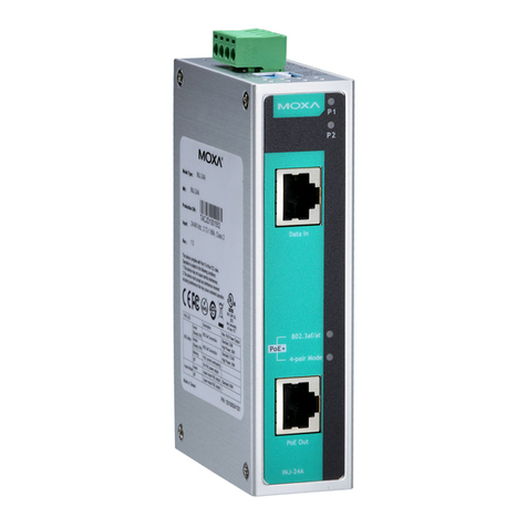 Moxa Technologies INJ-24A Series Hardware installation guide