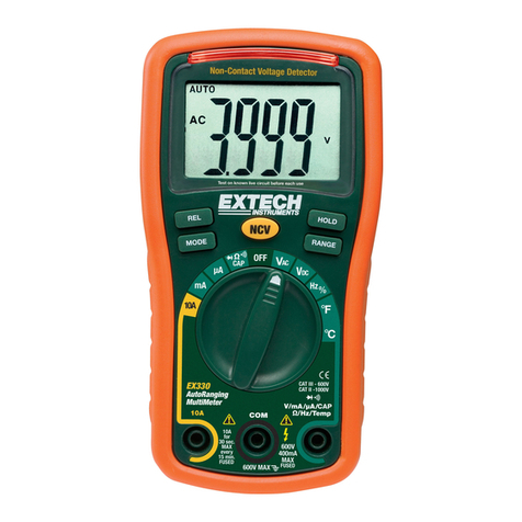 Extech Instruments EX330 User manual Extech Instruments EX330 User manual