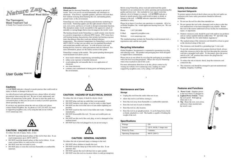 NatureZap AC user guide