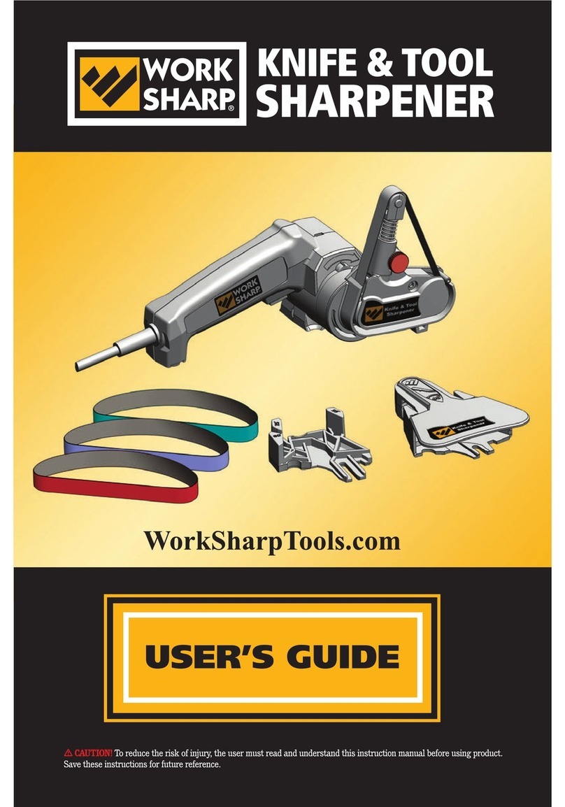 Work Sharp KNIFE & TOOL SHARPENER User manual