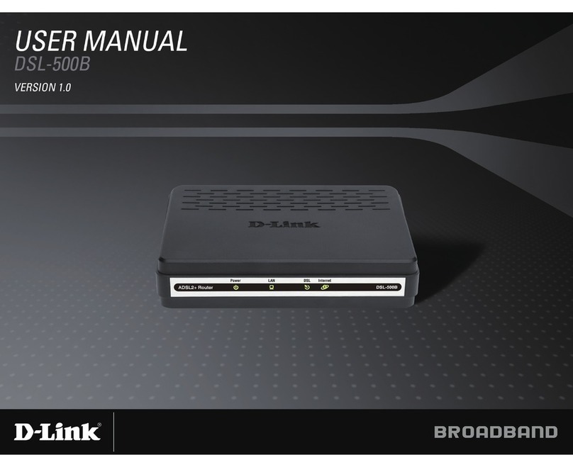 D-Link DSL-500B User manual