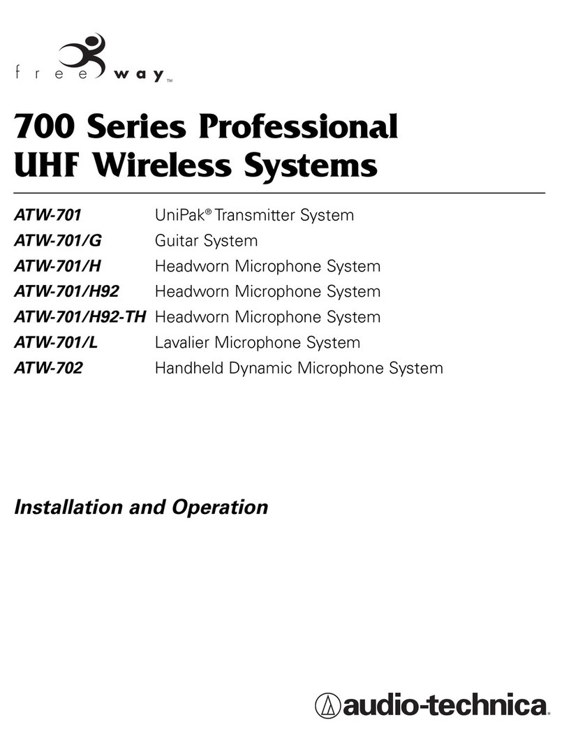 FREEWAY ATW-701 Installation and operation