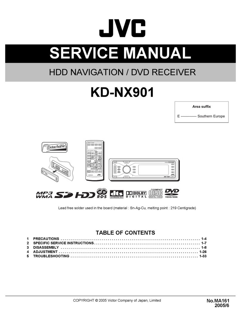 JVC EXAD KD-NX901 User manual