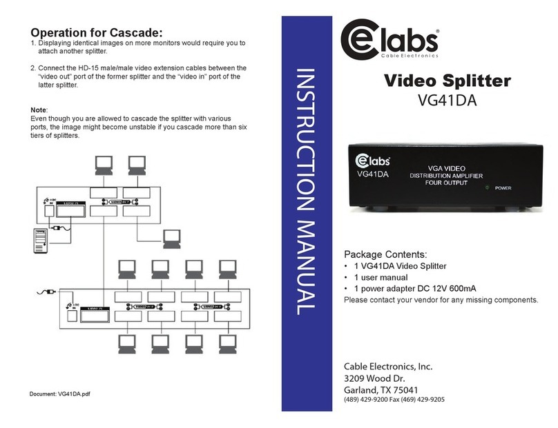 Celabs VG41DA instruction manual