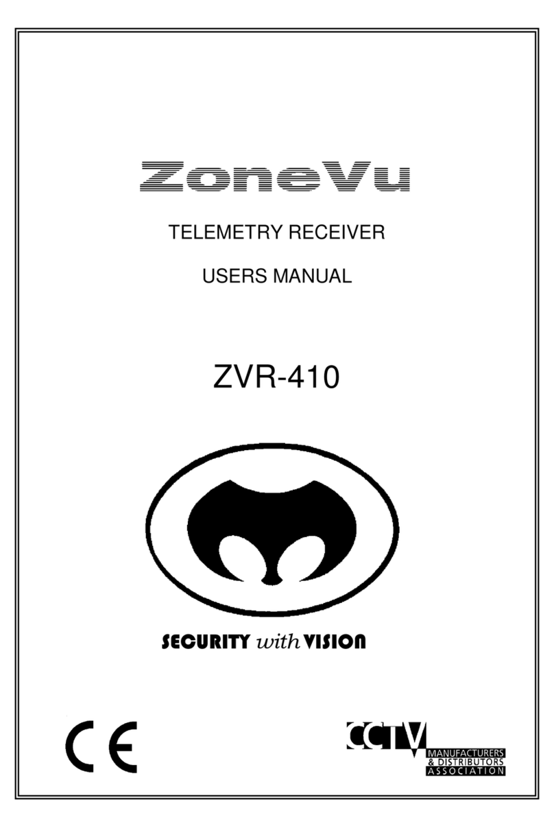 ZoneVu ZVR-410 user manual