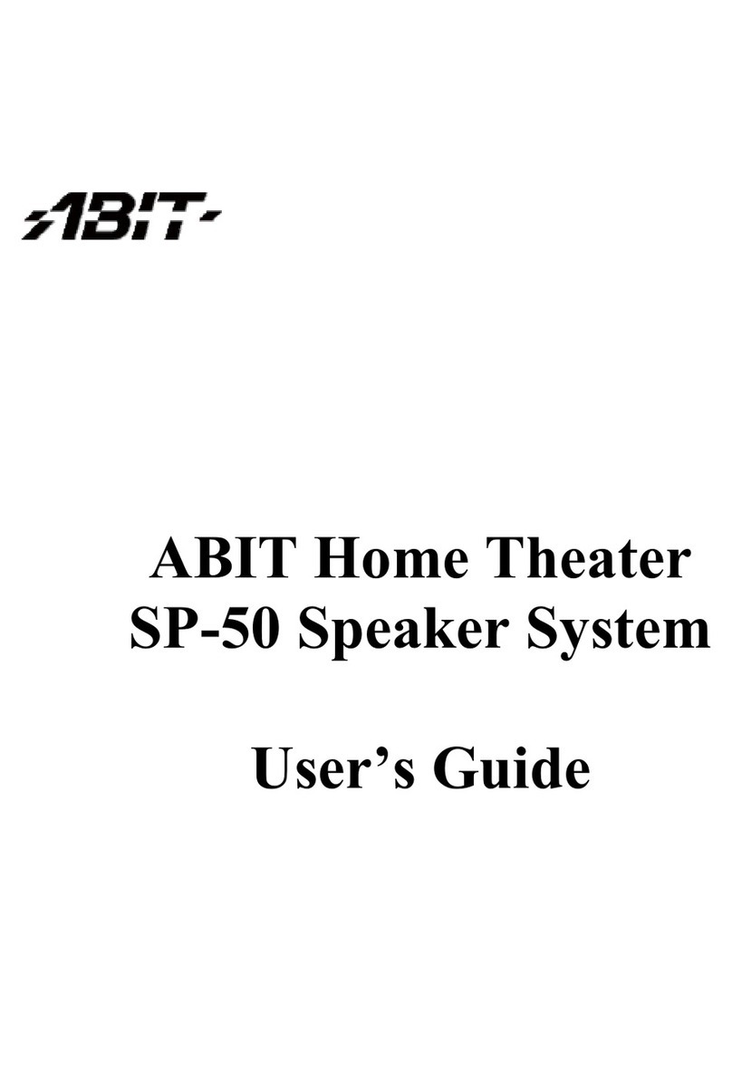 Abit Arcadia SP-50 user guide