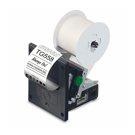 Custom Audio Electronics TG558 Series User manual Custom Audio Electronics TG558 Series User manual