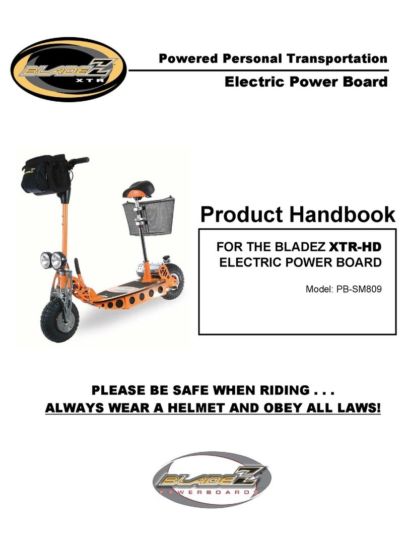 BLADEZ XTR-HD User manual