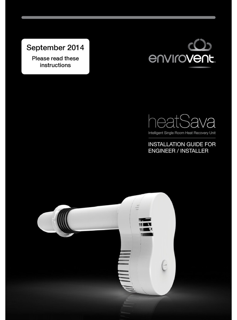 Envirovent heatSava installation guide