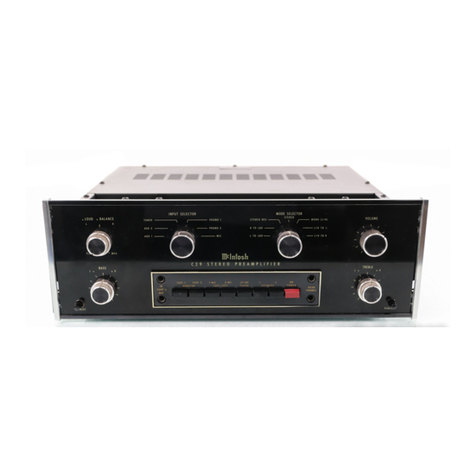 McIntosh C29 - User manual