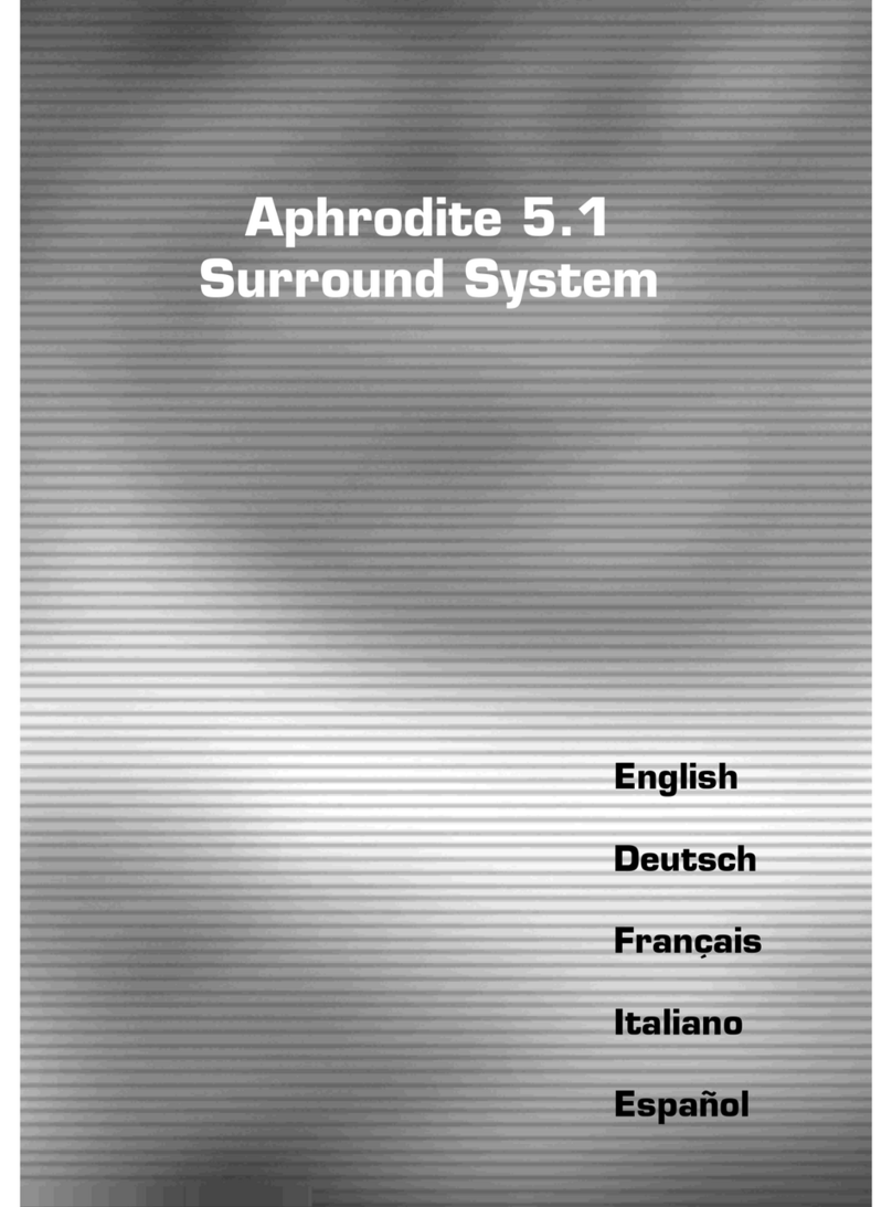 Speed Link Aphrodite 5.1 manual