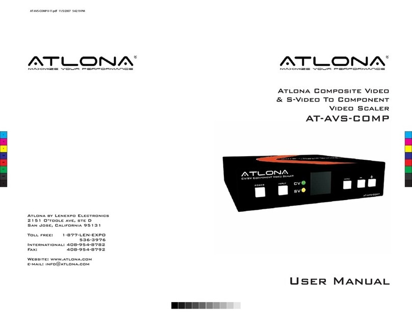 Atlona AT-AVS-COMP User manual