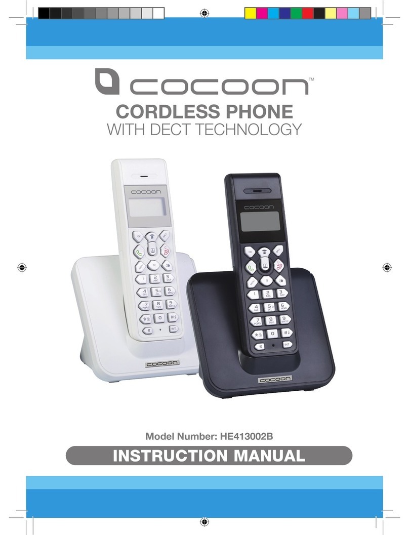 Cocoon HE413002B instruction manual