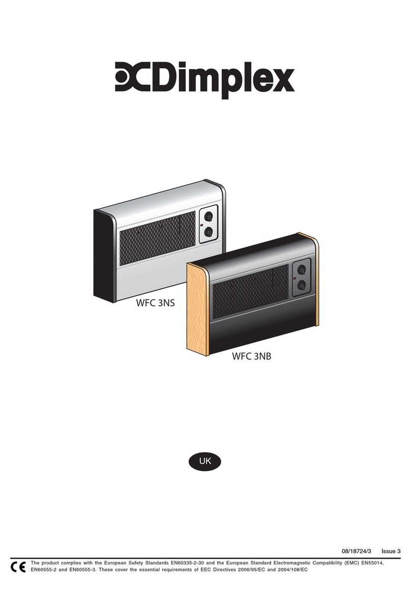 Dimplex WFC 3NS User manual